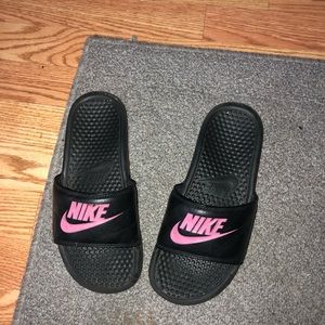 Nike Slides Pink Size 8